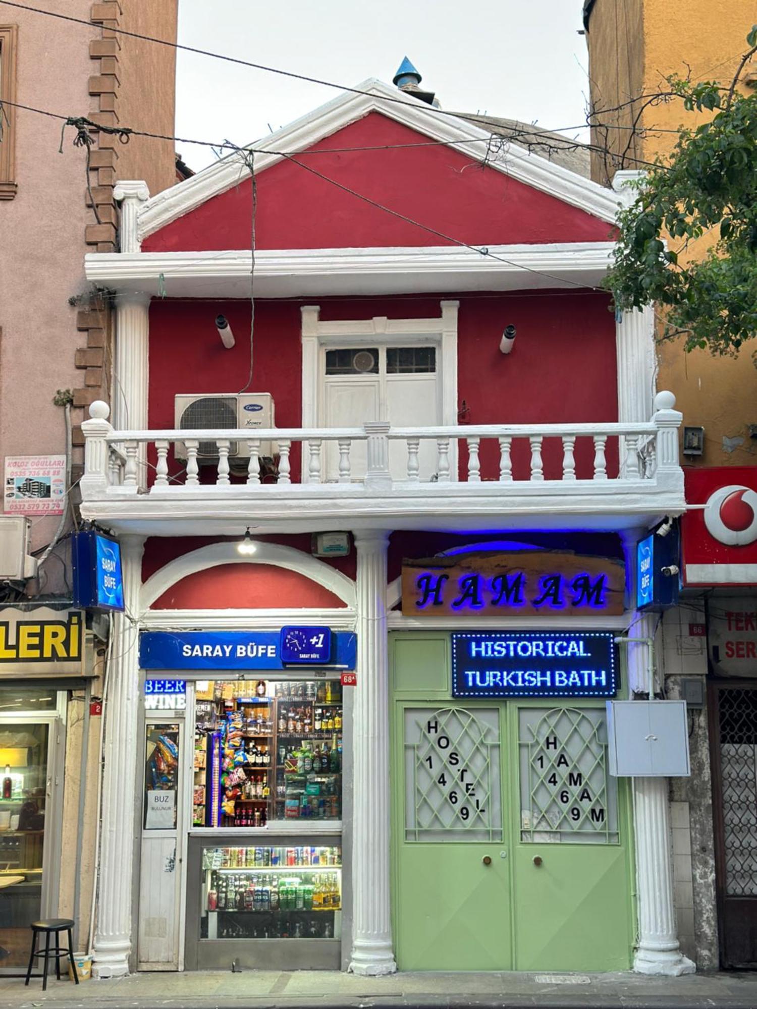 Hamam Hostel 1469 Истанбул Екстериор снимка